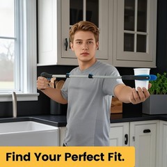 5-Level Telescopic Grabber Tool 23“-41“ – Ideal for Seniors & Recovery Use