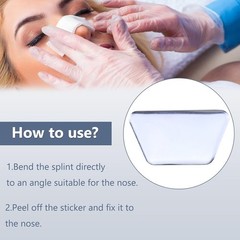 5PCS Aluminum Nasal Splints Plastic Surgery Rhinoplasty Nose Job Splint Support