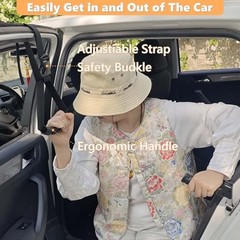 3pcs Mobility Independence Kit: Portable Standing Aid,Car Grab Handle Auto