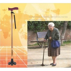 Standing Quad Support Cane Tip Mobility Quadpod Walking Stick Base Stabilizer