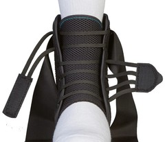 MedSpec EVO Speed Lacer Ankle Stabilizer (Black, XX Large) NEW BLACK FREE SHIP
