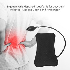 Cushion Support Back Adjustable Inflatable Lower Manual Type Press Pillow Lumbar