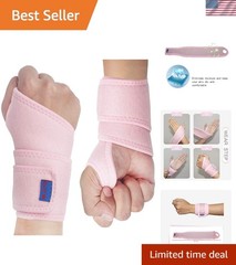 Comfortable Compression Wrist Braces – 2 Pack, Ideal for Sports & Rehabilitation