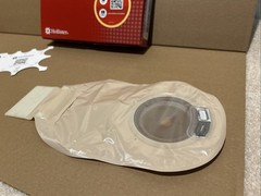 Hollister Ostomy Bags One Piece Soft Convex Transparent 89611 2 1/8” 55mm Qty 5