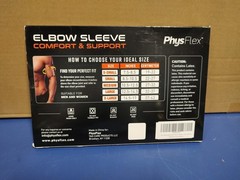 NIB Elbow Sleeve For Tennis & Golfer’s Elbow Pain Relief Compression Sleeve Smal
