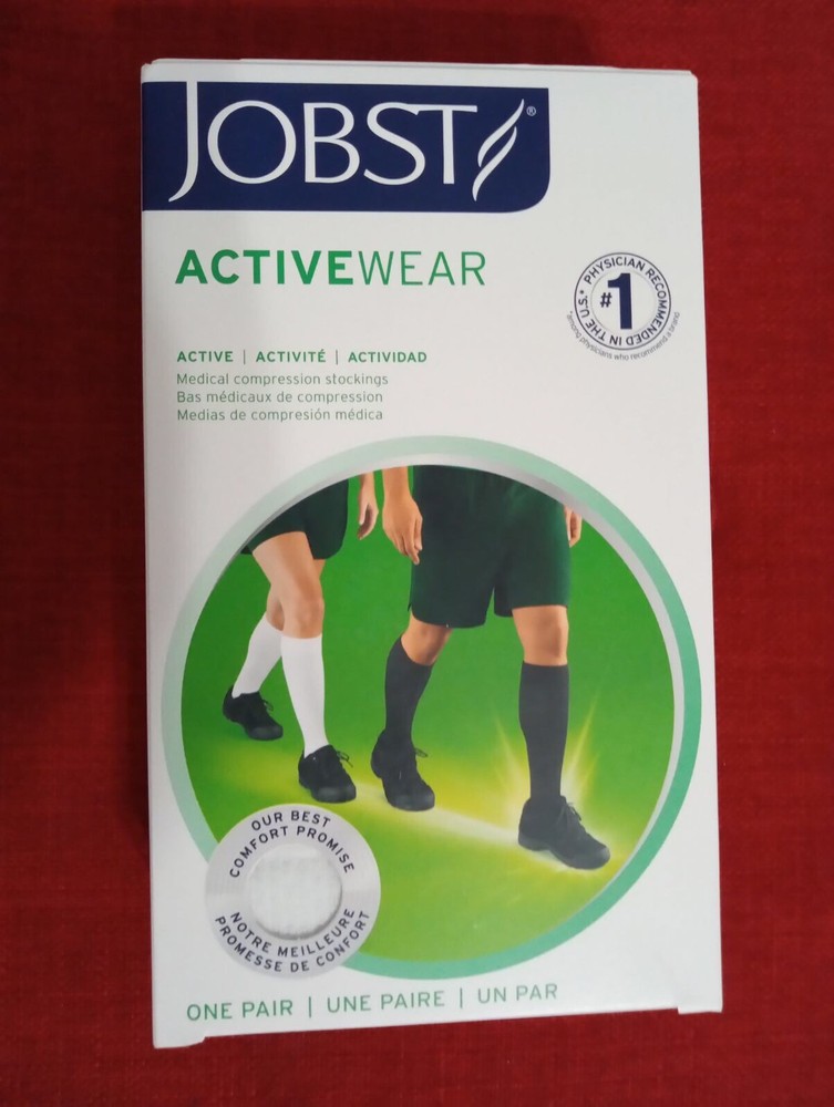 Jobst Active Wear Unisex Men Women Knee REG / FULL CALF Socks Compression 30-40