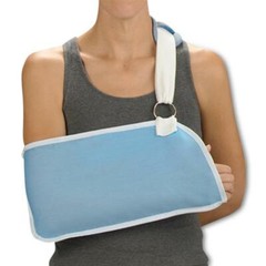 *1-Pack* DeRoyal Arm Sling Cotton Foam Shoulder Pad Blue X-Large 14404