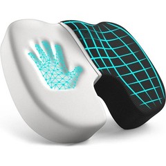 Ergonomic Memory Foam Office Cushion Hemorrhoid & Tailbone Support Seat Black