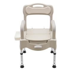 Heavy Duty Height Adjustable Bath Seat Commode Toilet Chair 250kg Adult Senior