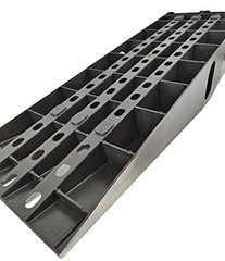 50515 6.25″ Lift Car Ramps, 2-Pack – 13,000lb GVW, Deep Grooved Surface for