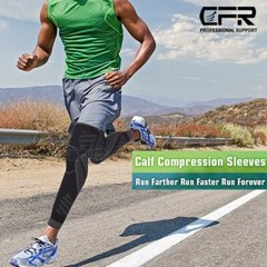 Knee Sleeve Compression Brace Support Full Leg Sport Joint Pain Arthritis Relief