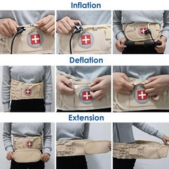 Decompression Belt Back Brace Lumbar Spinal Support & Extender Belt Air Traction