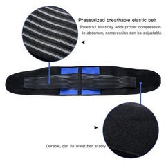 Lower Back Support Brace Lumbar Waist Belt Double Pull Breathable Belt Men Women