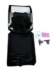 Saunder Lumbar Traction Device w/ Hand Pump & Travel Case on Wheels & Manual