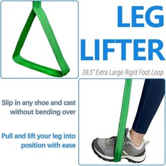 Multi Loop Handle Leg Lifter 42 Inch Durable Strap Recovery Aid Hip Surgery New