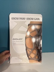 DonJoy OA Reaction WEB Knee Brace Medial Left Lateral Right Size M 11-7427-3