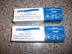 TWO!! ConvaTec Ostomy Appliance Belts #175507 Expands 106 cm to 160 cm