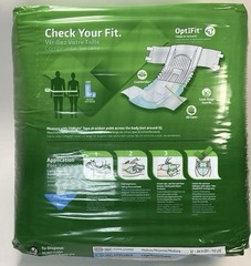 Adult Diapers 20 Ct Medline FitRight Ultra Large 44-56in Incontinence Tabs