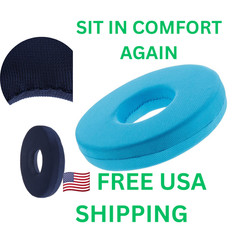 Donut Seat Cushion Foam Ring Pillow for Tailbone Coccyx Sitting Pressure Relief