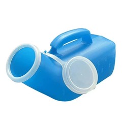 1-5pcs Portable Male Urinal 1200ml Leak-proof with Lid and Handle Reusable.