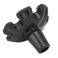 Cane 6 Tips Pillar Design Nonslip Rubber 19mm Crutch Tips with for Walking Stick