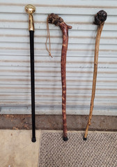 SOLID BRASS CANE HAME KNOCKER HANDLE CUSTOMIZED – LENGTH PREFERENCE & WOOD COLOR
