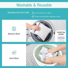 Washable Adult Diaper Covers 2PCS – Leakproof Incontinence Underwear for Men & W