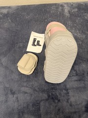 Brace Direct orthopedic fracture walking boot, featuring pink M