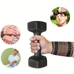 4 PCS Copper Sports Wrist Band Brace Wrap Adjustable Support Strap Carpal Tunnel