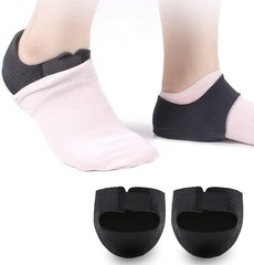 2/4pcs Plantar Fasciitis Heel Cups for Heel Pain Updated Protectors Sleeves Pads