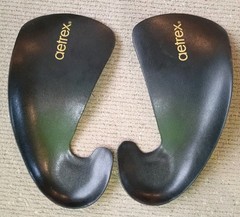 AETREX L100 Men’s In-Style Lynco Orthotics CUPPED Med/High Arch Support Size: 9