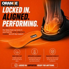 Orange Full Length Size G – Men’s 10-10.5 / Women’s 11.5-12 – Unisex,