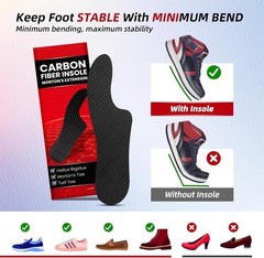 Mortons Extension Carbon Fiber Insole,Morton’s Extension Orthotic Shoe Insert