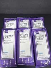 Lot of 6 Medline ReadyBath Select Bathing Cloths Fragrance Free Sealed EXP 3/26