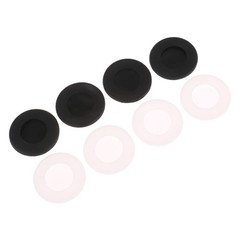 4Pcs/set Portable Soft Silicone Stethoscope Diaphragm Head Cover Accessories