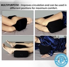 Knee Pillow Sciatic Back Pain Leg Sleep Bed Comfort Night Wedge