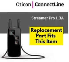 Oticon Connectline Streamer Pro 1.3A REPLACEMENT PART Silicone Case (Gray)