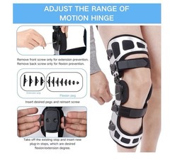 OA Unloader Knee Brace, Double Upright Unloader Knee Brace – Right, Size Small