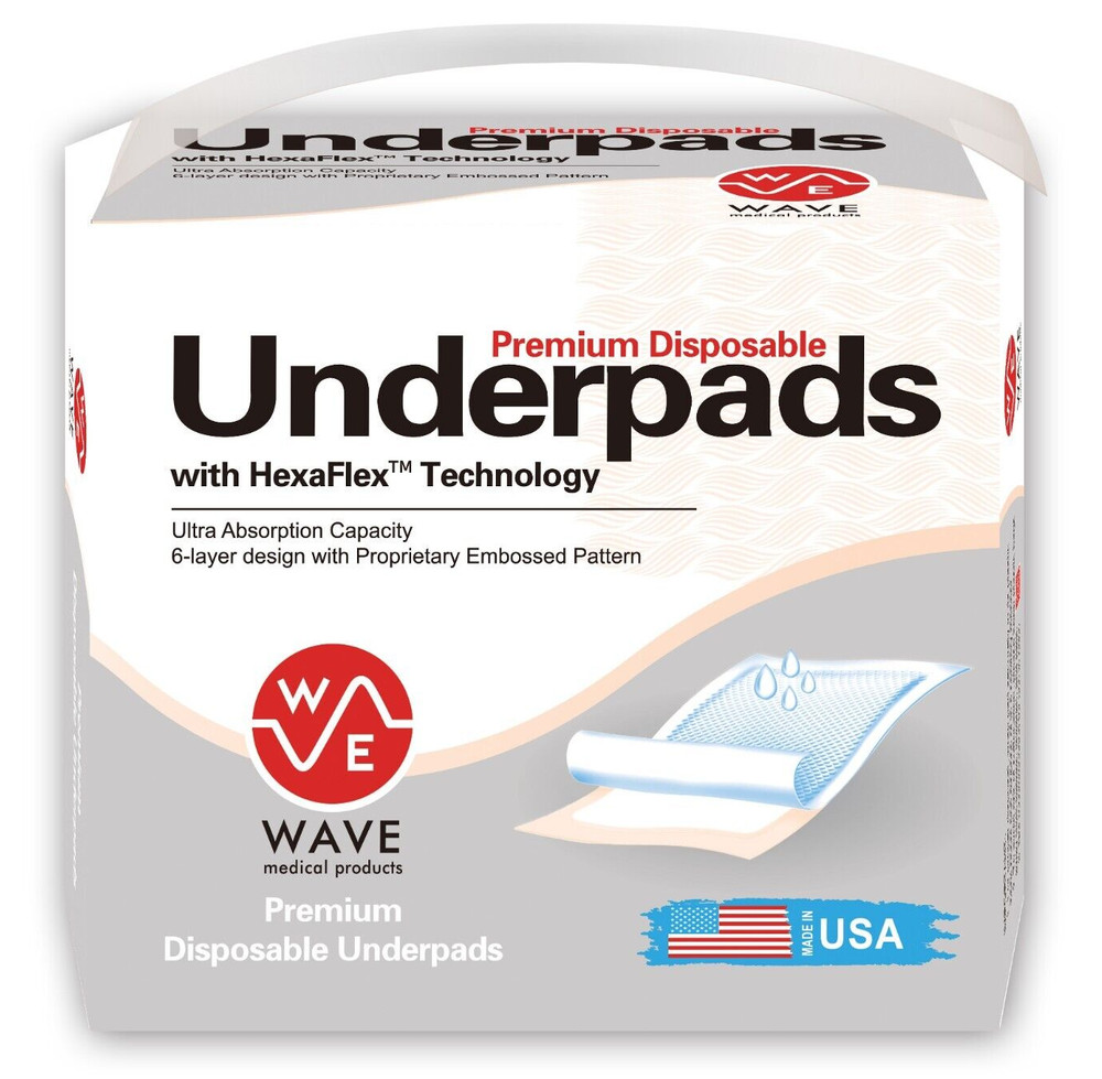 Adult Disposable Chair Incontinence Bed Protector Pads Underpads 30″X36″