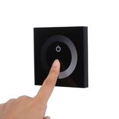 Touch Panel Dimmer For LED Light Strip Wall Switch Controller