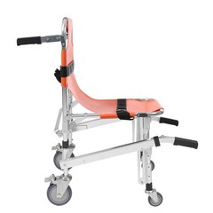 Multi-function Mobility Chair Emergency Stair Climbing Wheelchair W/safety Strap