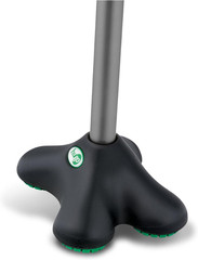 Mobility 731-858 Adjustable Offset Quadpod Walking Cane with Ultra Stable Cane T