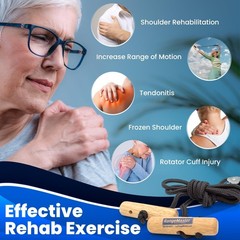 Shoulder Pulley with Metal Bracket for Home Therapy | Supports Rehab & Mobility