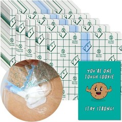 Waterproof Stretch Adhesive Bandage PD Dialysis 6 x 6 Inch (Pack of 50)