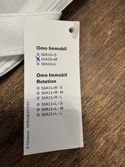 New 50A10 OttoBock – Medium Size OMO IMMOBIL ROTATION 50A11 Shoulder Joint Brace