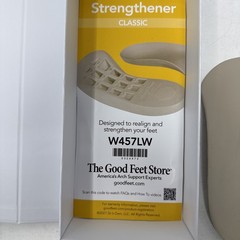The Good Feet Store Strengthener W457LW Classic Arch Support Orthotic Inserts
