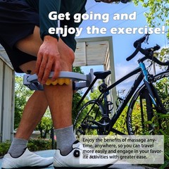 myogaga Tennis Elbow Relief & Pain Forearm Roller with free size, Gray
