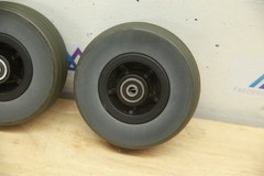 PAIR Quantum Q6 Edge HD 6″x2″ Caster Wheels Tires for Power Chair WHLASMB7110040