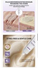 OSTMEKT lot of Alcohol-Free Stoma Paste 2 x 2oz + Powder 1oz Ostomy Supplies