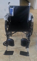 Drive Medical Silver Sport 2 20″ Wheelchair – Black